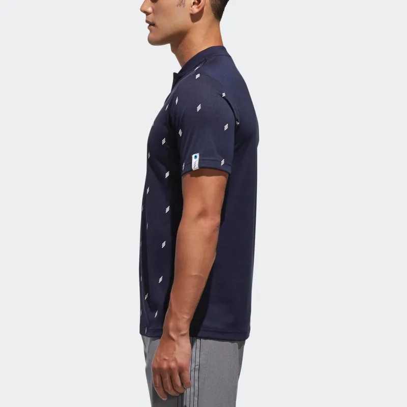 Adidas Polo Shirt Men's Navy Blue-5