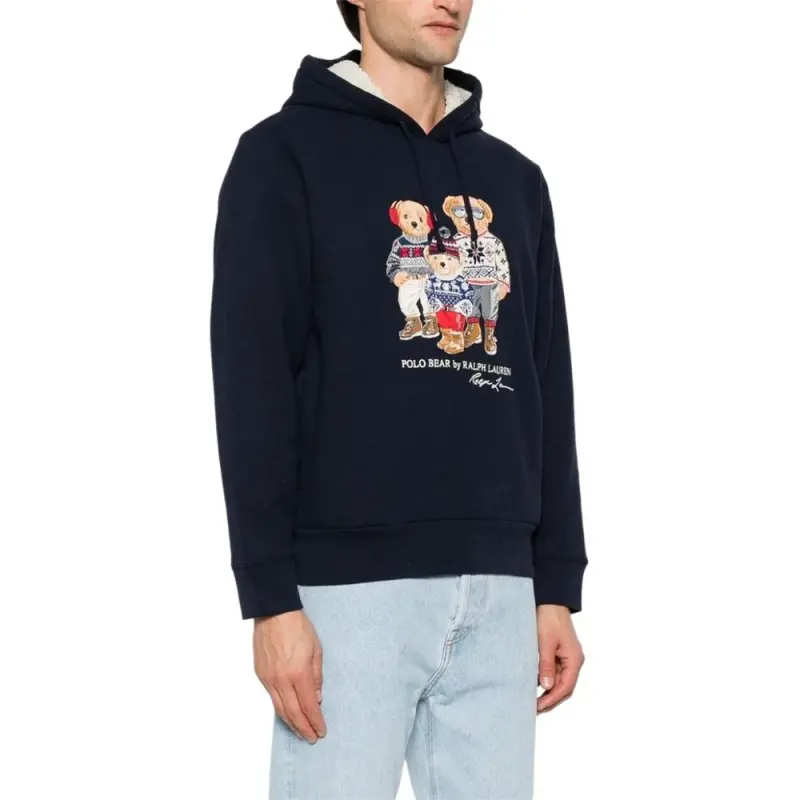 Polo Ralph Lauren Bear Family Fleece Hoodie-2