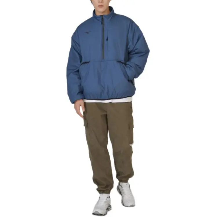 Mizuno Puffer Jacket Men's Blue-2