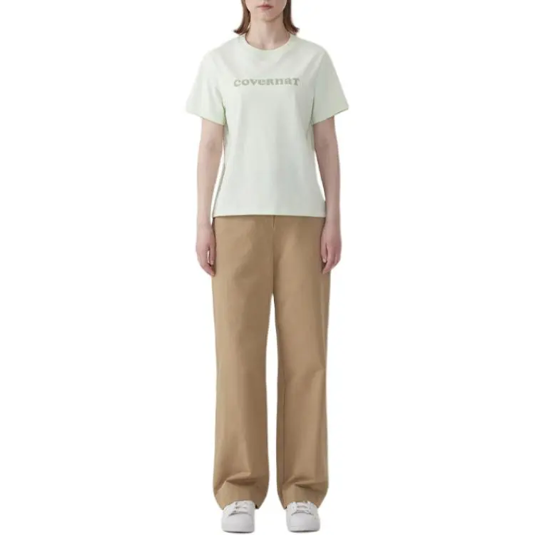 COVERNAT T Shirts Women's Lime-2