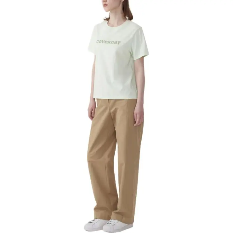 COVERNAT T Shirts Women's Lime-3
