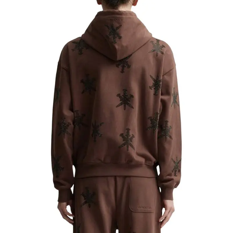 UNKNOWN Sweatshirts Men Brown-4