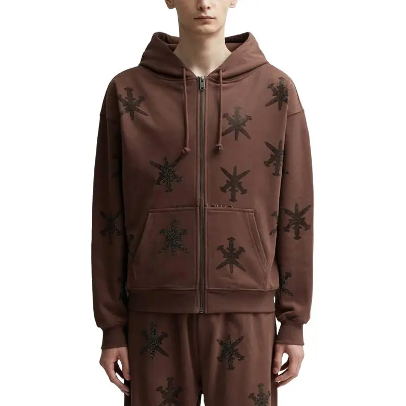 UNKNOWN Sweatshirts Men Brown-3