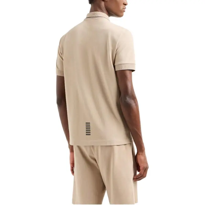 EMPORIO ARMANI Polo Shirt Men's Beige-3