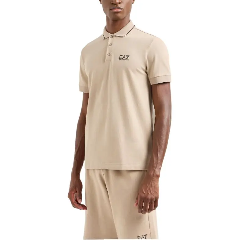 EMPORIO ARMANI Polo Shirt Men's Beige-2