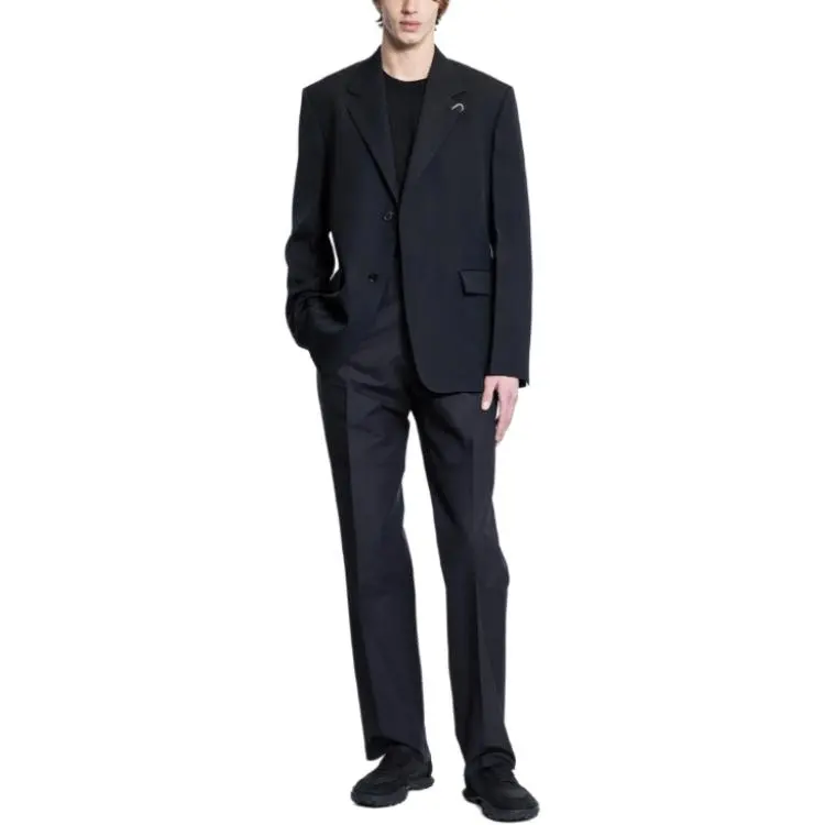 JIL SANDER Business Suit Coat Men's Black-3