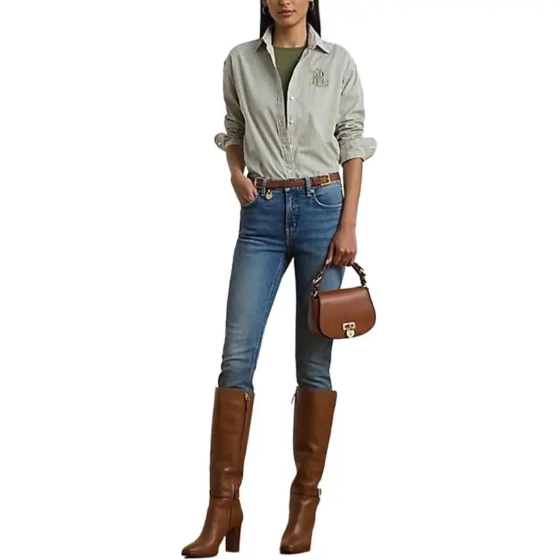LAUREN RALPH LAUREN Shirt Women's Green-1