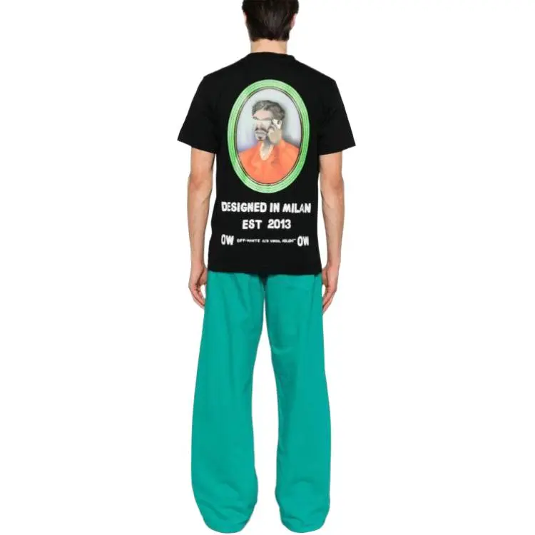 OFF WHITE Barber Slim Ss T shirt-1