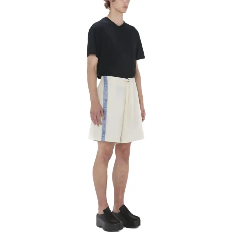 JW Anderson High Waist Wide Leg Shorts-1