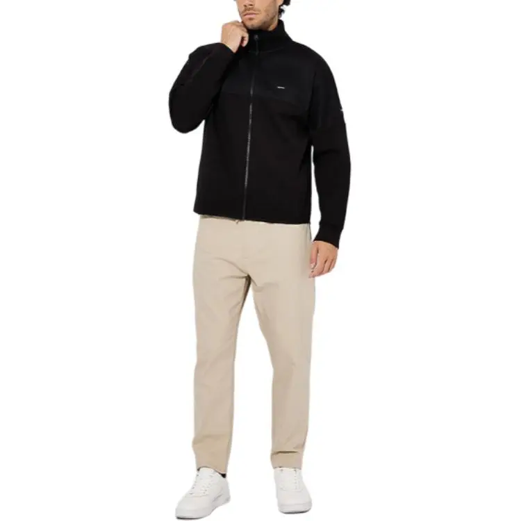 Calvin Klein Logo patch Zip up Sweatshirt-4
