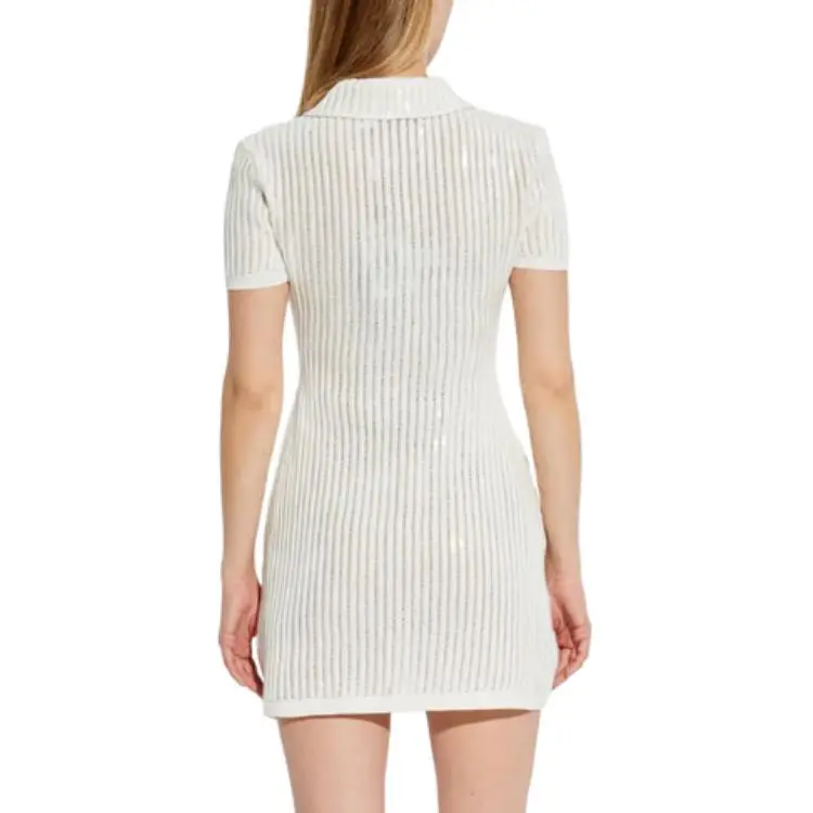 Self portrait Cotton blend Knitted Dress-4