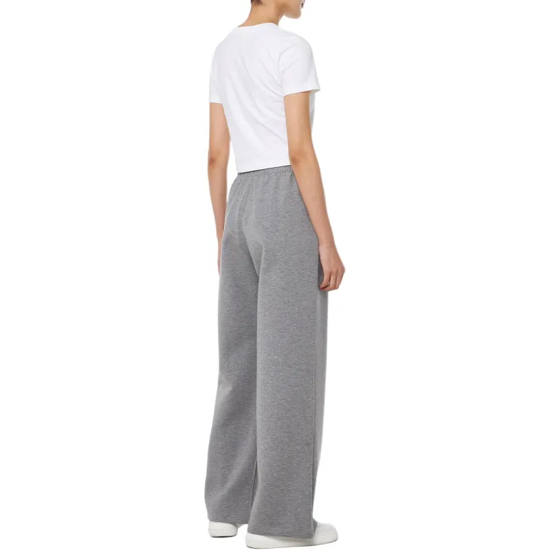 CALVIN KLEIN Knitted Sweatpants Women's Medium Gray-3