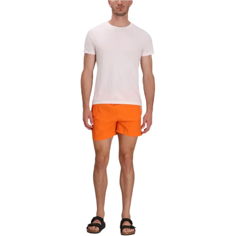 EMPORIO ARMANI Logo embroidered Swim Shorts-1
