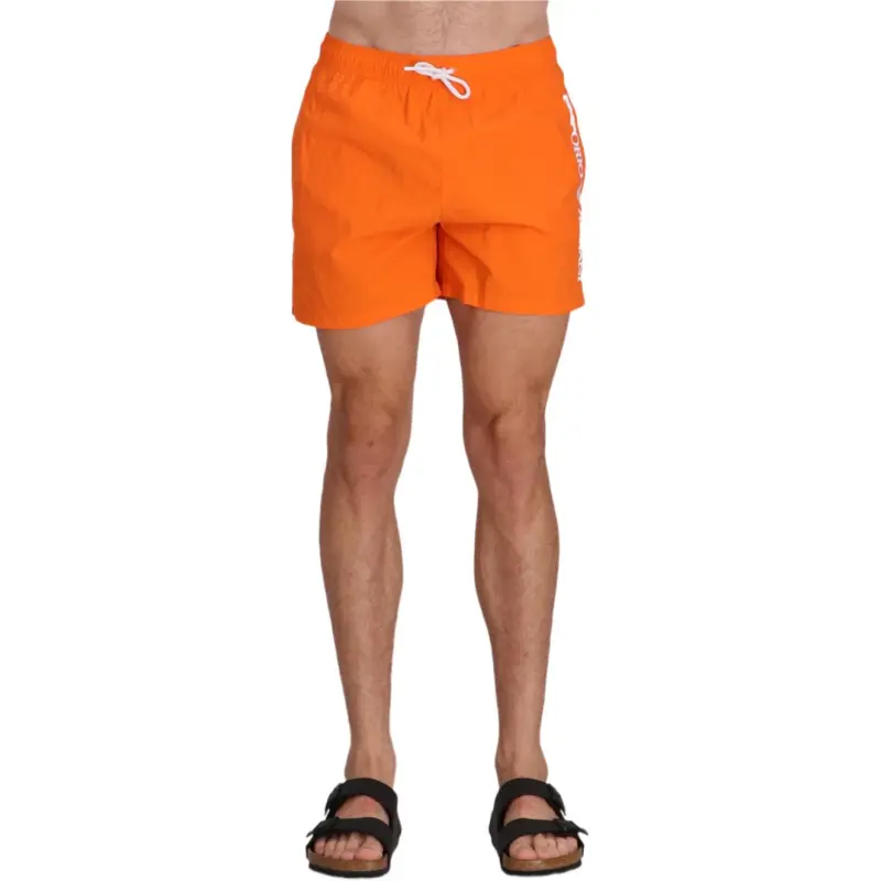 EMPORIO ARMANI Logo embroidered Swim Shorts-2