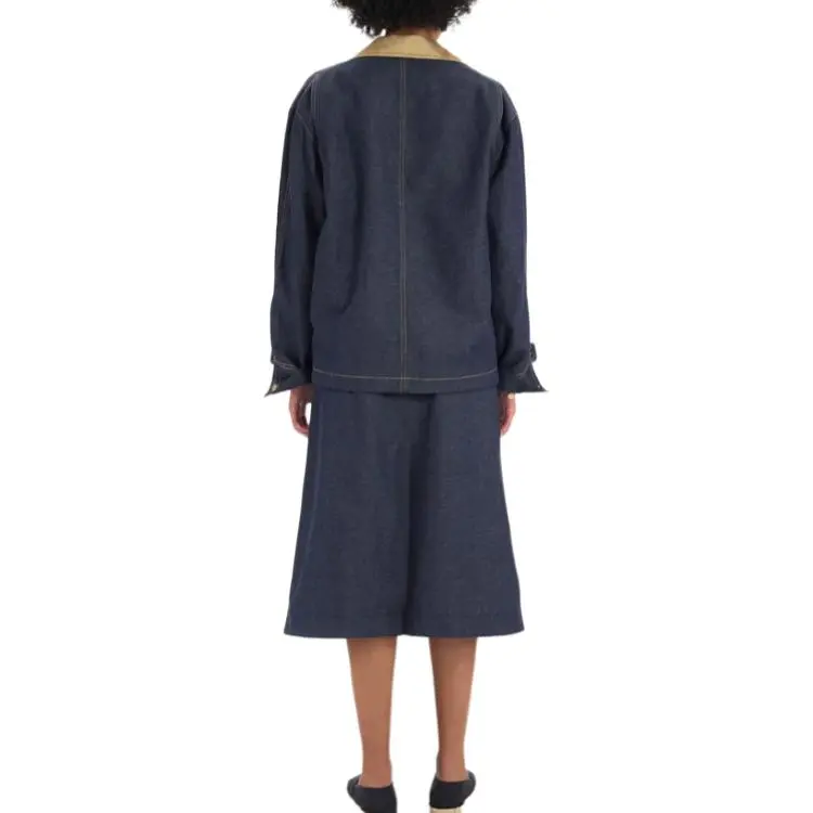 INES DE LA FRESSANGE Jackets & Coats Women's Marine Blue-3