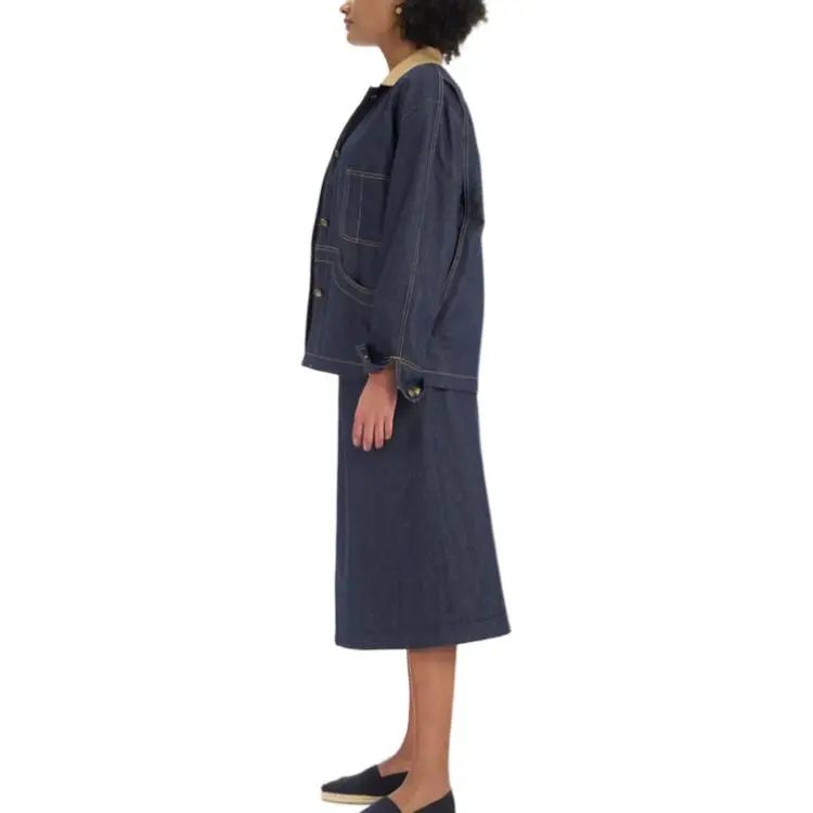 INES DE LA FRESSANGE Jackets & Coats Women's Marine Blue-2