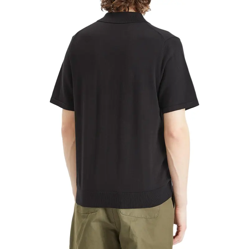 Paul Smith Sports Stripe Zip Knitted Polo Shirt-3