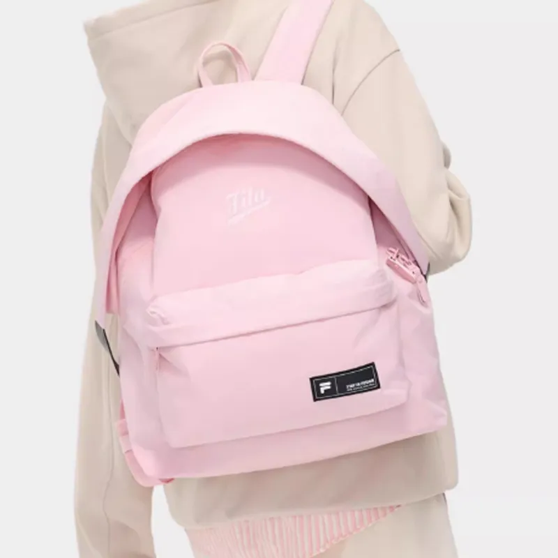 FILA FUSION Fabric Backpack Extra Small Women's Sand Leather Pink-4