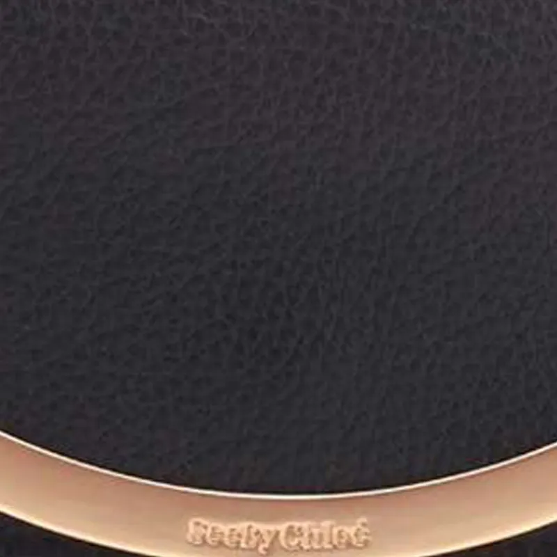 See By Chloe Logo Plaque Foldover Wallet-4