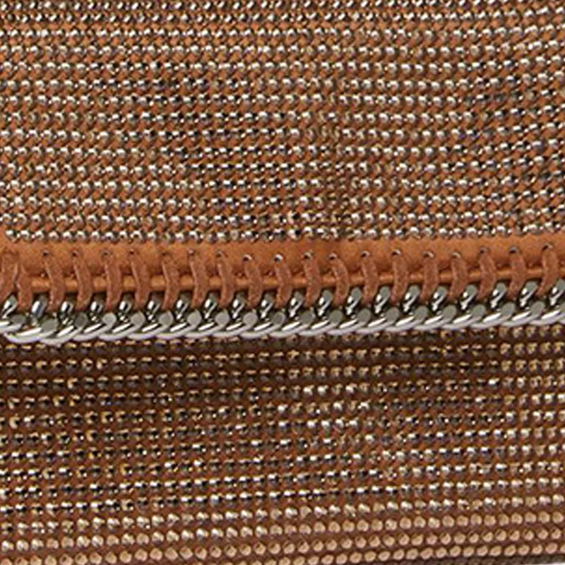 Stella McCartney Falabella Embellished Chain Linked Clutch Bag-3