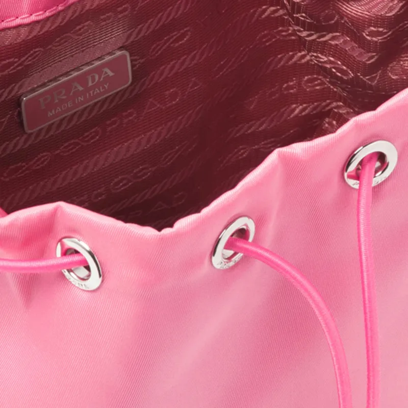 PRADA Nylon Makeup Bags Toiletry Bags Women's Begonia Pink-5
