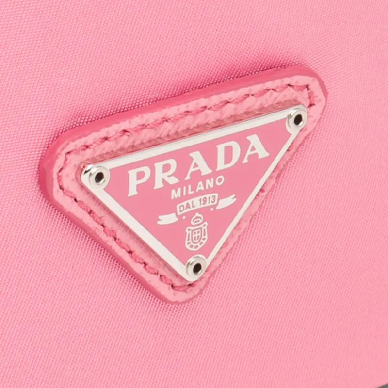 PRADA Nylon Makeup Bags Toiletry Bags Women's Begonia Pink-4