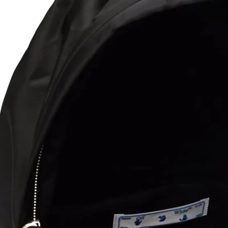 OFF-WHITE Polyamide Backpack Regular Men's Black-3