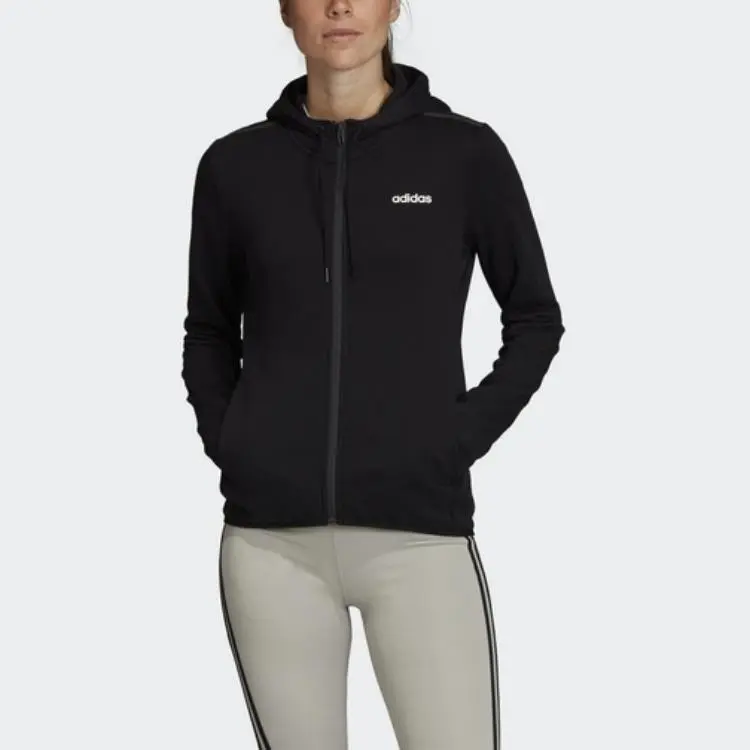 Adidas CORE LINEAR Jackets Coats Women's Black-2