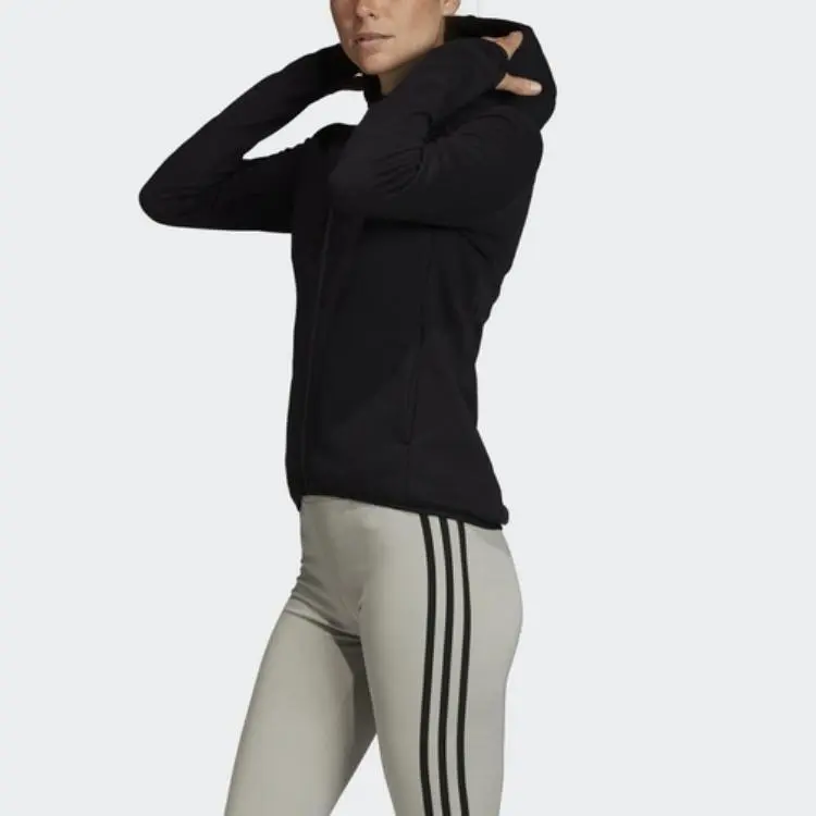 Adidas CORE LINEAR Jackets Coats Women's Black-4