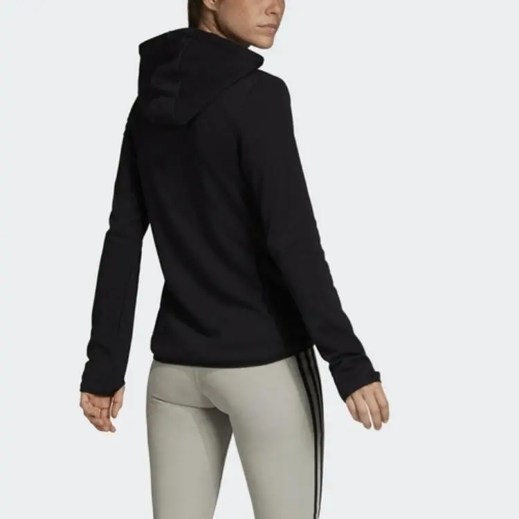 Adidas CORE LINEAR Jackets Coats Women's Black-3
