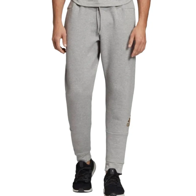 Adidas Sport Athletic Trousers Men's Medium Gray Heather/Matte High Polish Finish-1