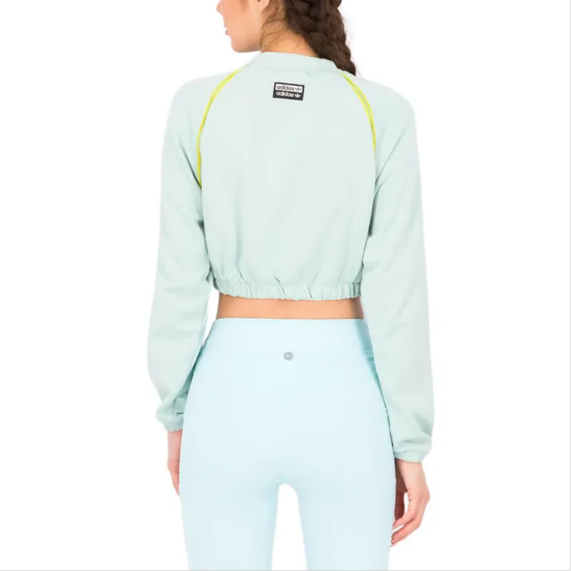 Adidas Originals Sweatshirt Women's Light Green-1
