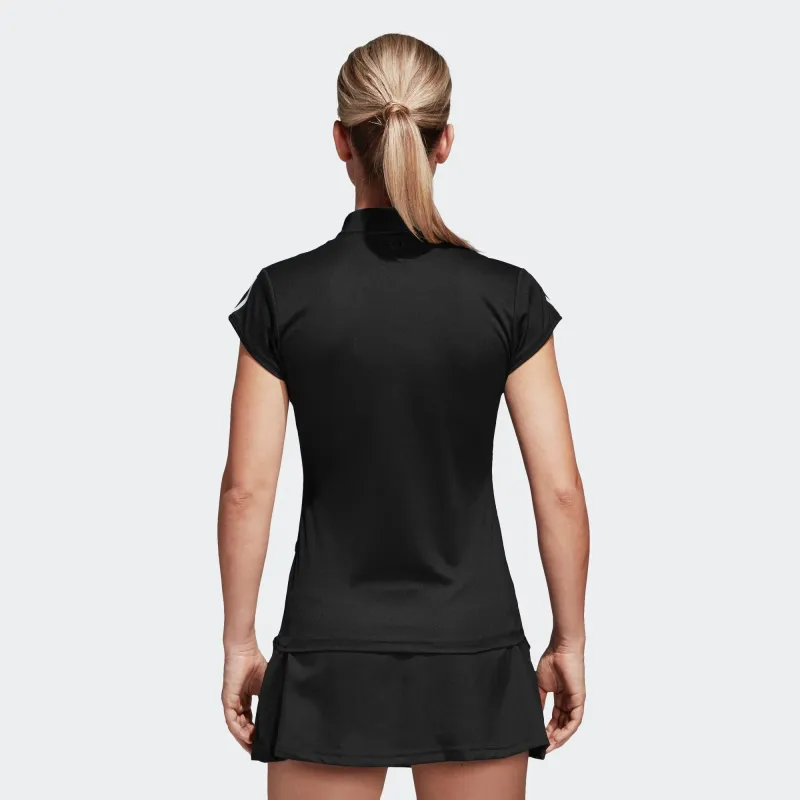 Adidas Tennis Polo Shirt Women's Black-3