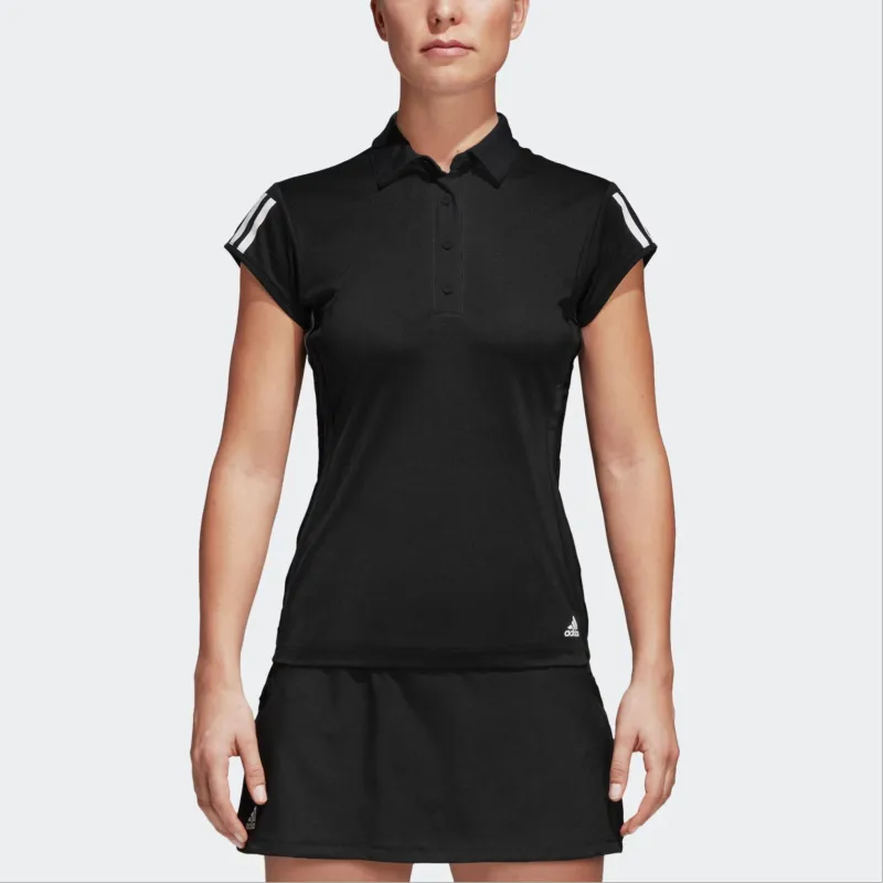 Adidas Tennis Polo Shirt Women's Black-2