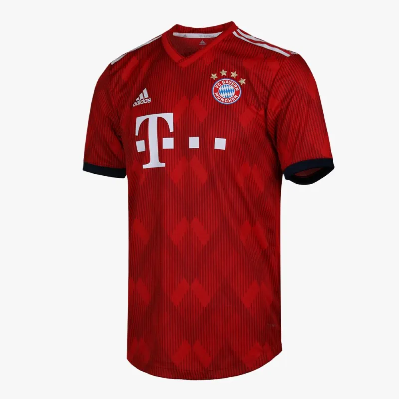 Adidas Bayern Soccer Jersey Men's Red-2