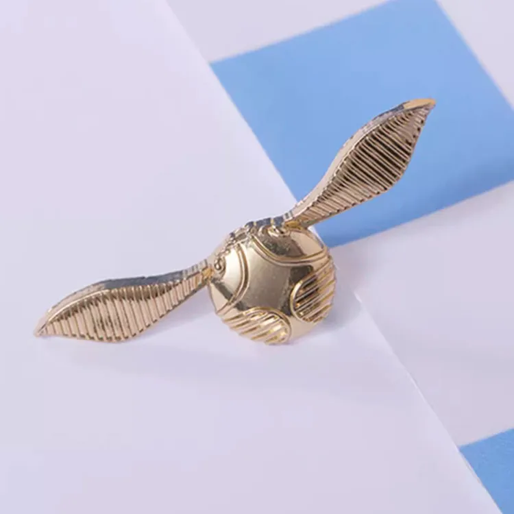 MINISO Harry Potter Collection Hedwig And The Golden Snitch Badges-1