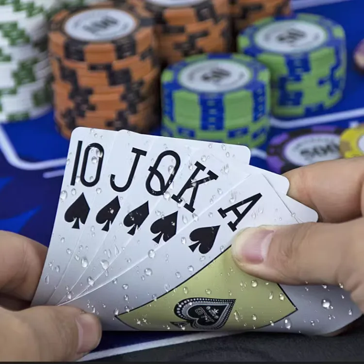 Tongle Texas 308 PVC Waterproof And Fold Resistant WPT Poker Cards-2