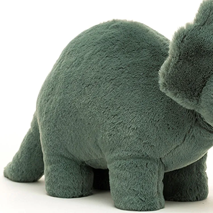 JELLYCAT Fossilly Triceratops Plush Toy-4