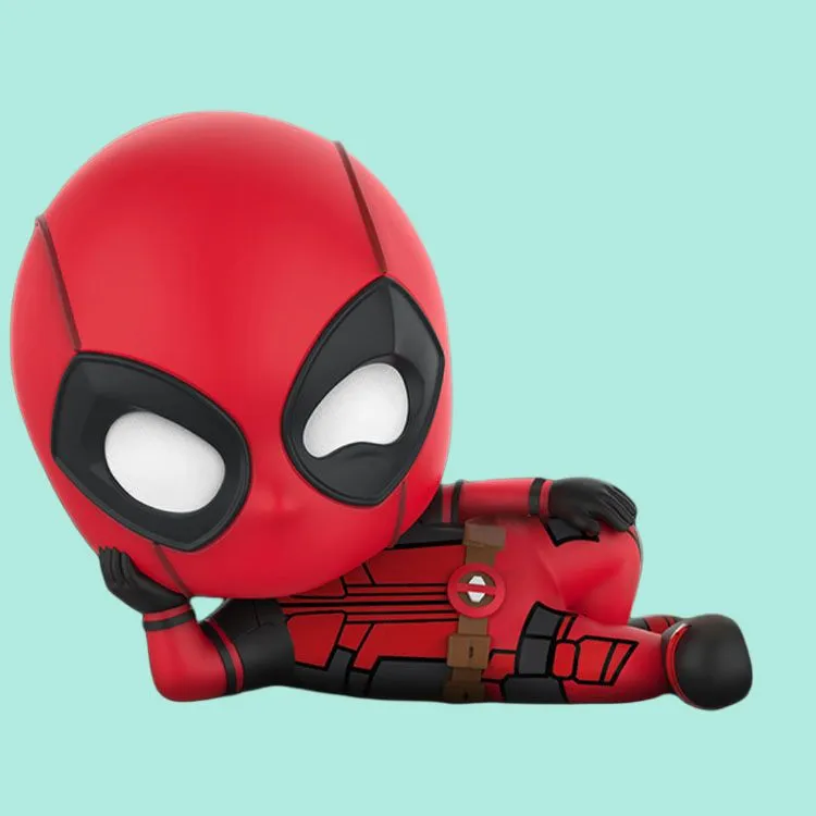 Hot Toys Deadpool COSBABY Collection Deadpool 2 Reclining Edition Chibi Figures-3