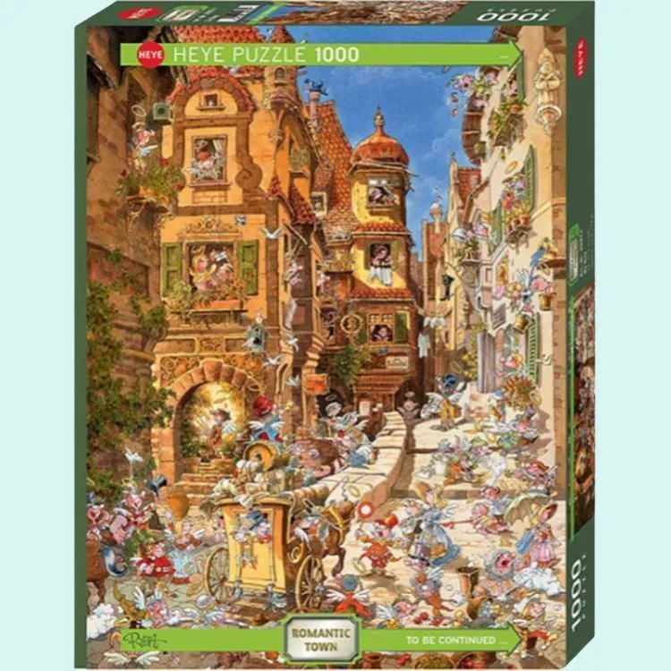 HEYE Continuation Of The Combination Collection Romantic Daytime In The Small Town Puzzles 1000pcs 29874-2