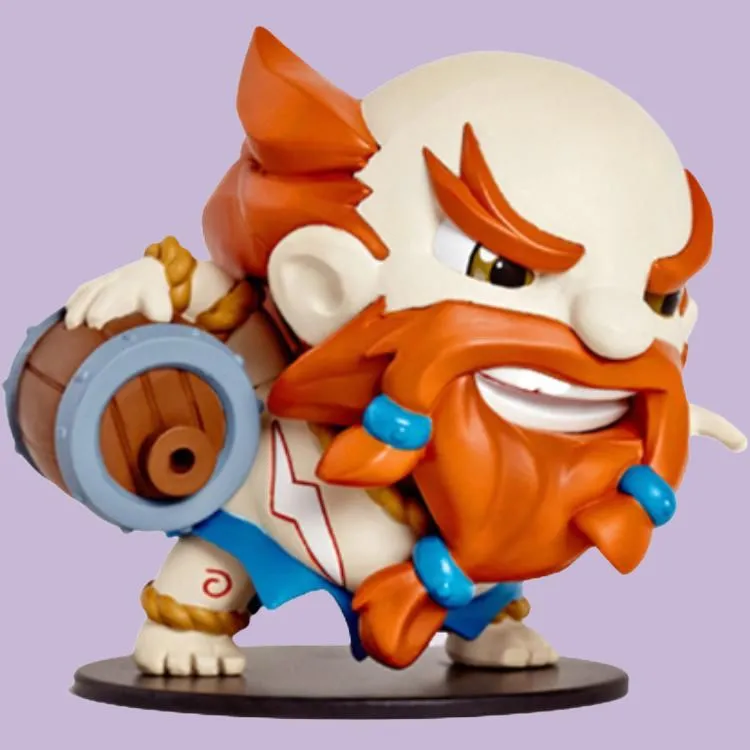 LEAGUE OF LEGENDS Gragas The Rabble Rouser Lol League Of Legends Gragas Tonneau Chibi Figures Medium Correct-2