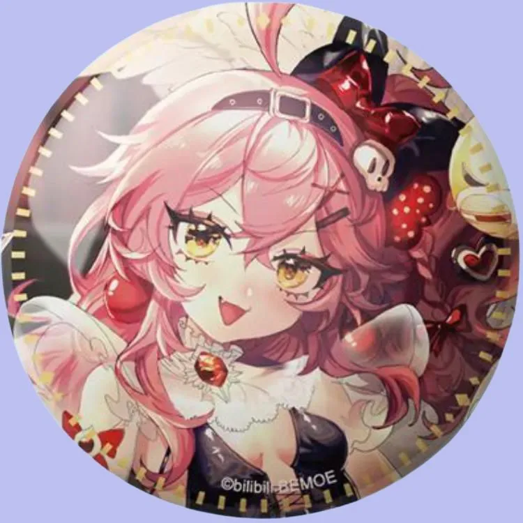 BEMOE Girlish Dreamer Tinplate Badge IP Merch-4