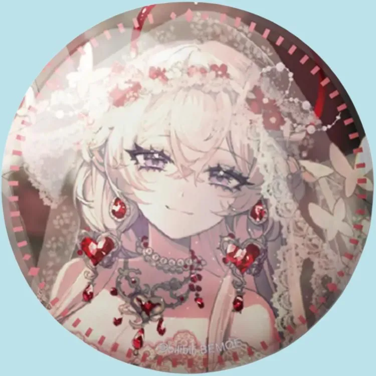 BEMOE Girlish Dreamer Tinplate Badge IP Merch-5
