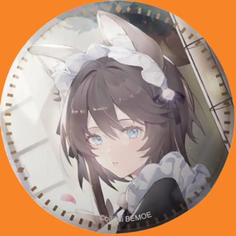 BEMOE Girlish Dreamer Tinplate Badge IP Merch-9