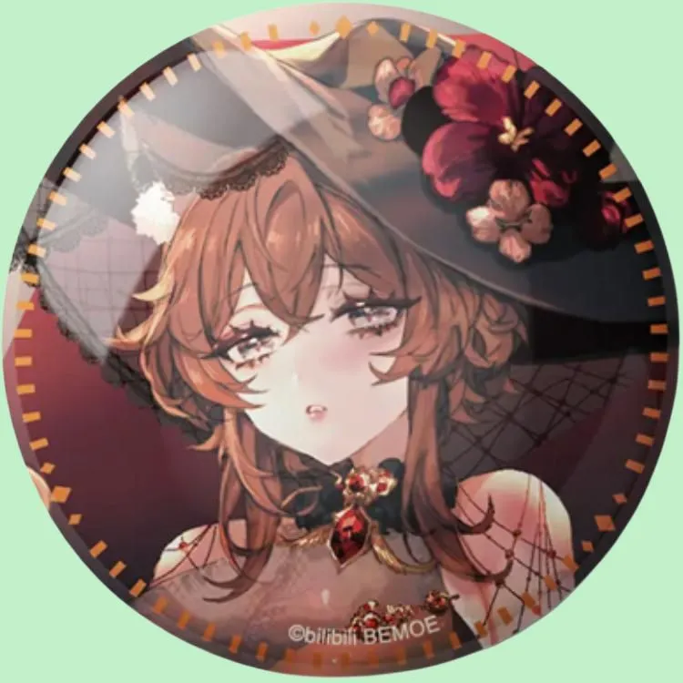 BEMOE Girlish Dreamer Tinplate Badge IP Merch-6