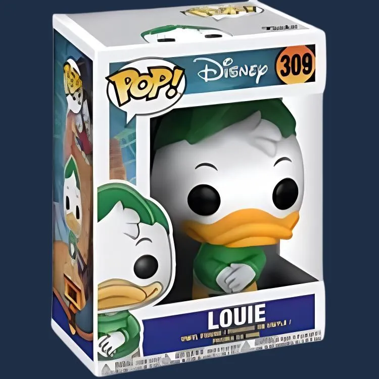 Funko POP! Collection Disney Animation Donald Duck Club Louis Chibi Figures-1