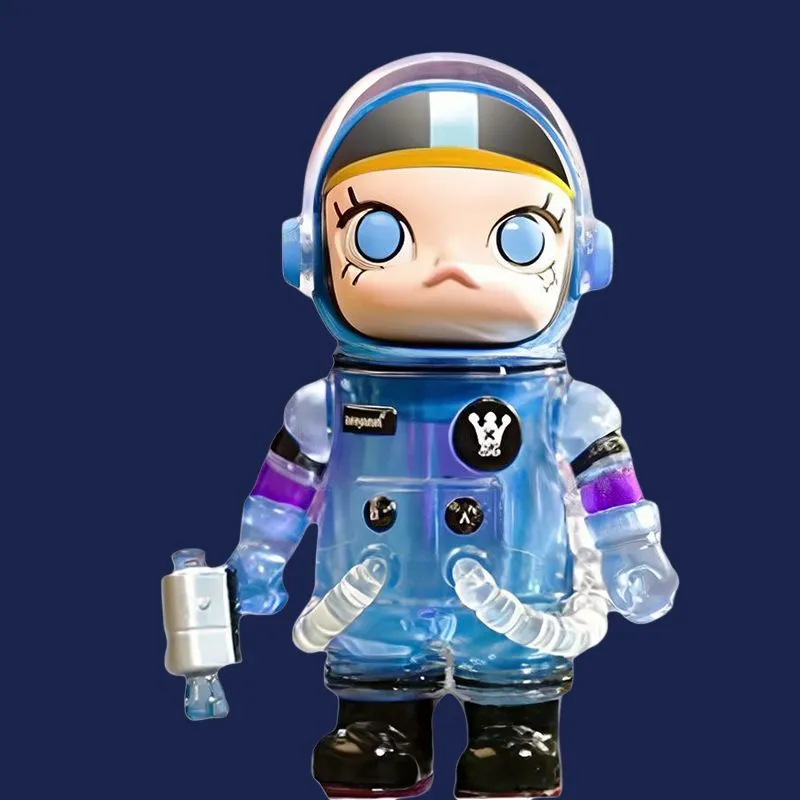 POP MART MOLLY ALIEN Molly Astronaut Trendy Figures 8.5cm-2