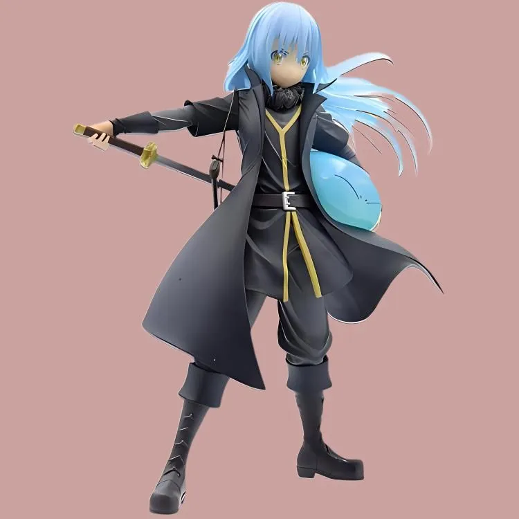 BANPRESTO That Time I Got Reincarnated As A Slime Espresto Clear Materials Demon Rimuru Tempest Figure Black-2
