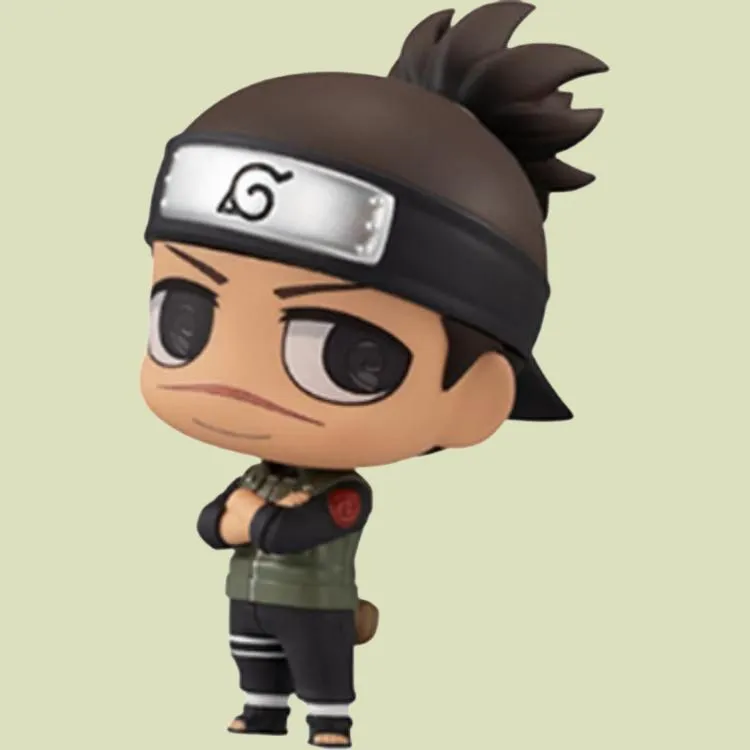 MegaHouse Naruto Uzumaki Mosquito Repellent Eye Chimi Iruka Naruto Set Scale Figures-4