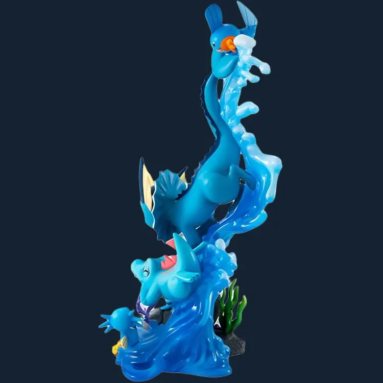 MegaHouse Pokemon G.e.m.ex Pokémon Water Type 22cm Scale Figures-2